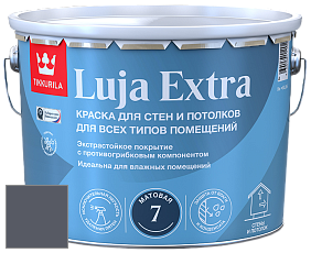 Краска Tikkurila Luja Extra 7 матовая краска для влажных помещений цвет V489 