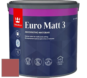 Краска Tikkurila Euro Matt 3 краска для стен и потолков цвет S421 