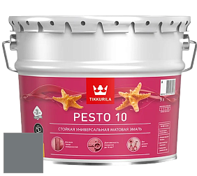 Краска Tikkurila Euro Pesto 10 эмаль цвет S498 