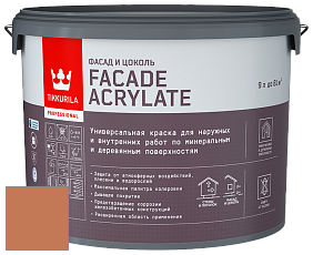Краска Tikkurila Facade Acrylate краска внутренних и наружных работ цвет L405 