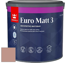 Краска Tikkurila Euro Matt 3 краска для стен и потолков цвет V416 