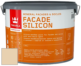 Краска Tikkurila Facade Silicon краска фасадная цвет Q119 Vuota