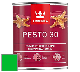 Краска Tikkurila Euro Pesto 30 эмаль цвет RAL 6038 