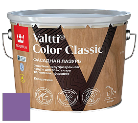 Краска Tikkurila Valtti Color Classic лазурь колеруемая для деревянного фасада цвет RAL 4005 
