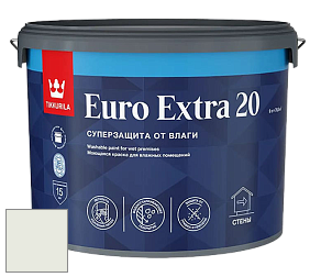 Краска Tikkurila Euro Extra 20 краска для стен и потолков цвет F376 