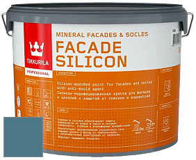 Краска Tikkurila Facade Silicon краска фасадная цвет U231 