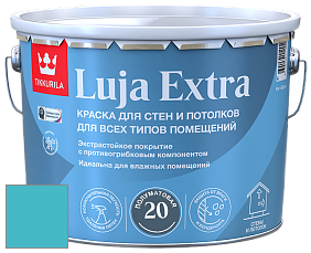 Краска Tikkurila Luja 20 Extra полуматовая краска для влажных помещений цвет J366 