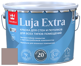 Краска Tikkurila Luja 20 Extra полуматовая краска для влажных помещений цвет NCS S 4010-Y90R 
