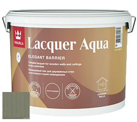 Краска Tikkurila Lacquer Aqua (полуглянцевый) лак интерьерный цвет 3453 Плющ