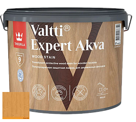Краска Tikkurila Valtti Expert Akva лазурь колеруемая для деревянных фасадов цвет 5050 Нектар