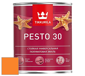 Краска Tikkurila Euro Pesto 30 эмаль цвет RAL 2003 