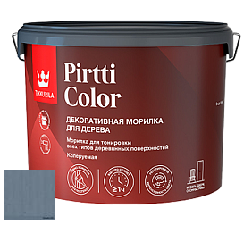 Краска Tikkurila Pirtti Color колеруемая морилка для дерева цвет 3456 Василек