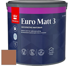 Краска Tikkurila Euro Matt 3 краска для стен и потолков цвет L470 