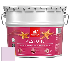 Краска Tikkurila Euro Pesto 10 эмаль цвет G342 Мэрилин