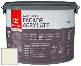 Краска Tikkurila Facade Acrylate краска фасадная цвет F394 