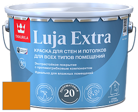 Краска Tikkurila Luja 20 Extra полуматовая краска для влажных помещений цвет RAL 2000 