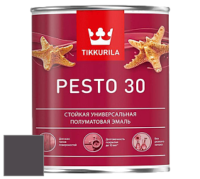 Краска Tikkurila Euro Pesto 30 эмаль цвет X502 Тайник