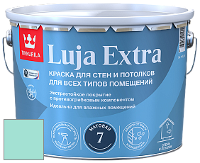 Краска Tikkurila Luja Extra 7 матовая краска для влажных помещений цвет NCS S 0530-B70G 