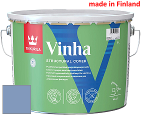 Краска Tikkurila Vinha кроющий антисептик для деревянных фасадов цвет S349 