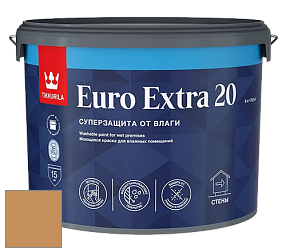Краска Tikkurila Euro Extra 20 краска для стен и потолков цвет L396 Воск
