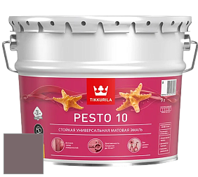 Краска Tikkurila Euro Pesto 10 эмаль цвет NCS S 6010-R10B 
