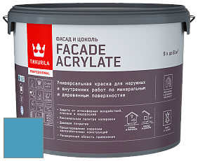 Краска Tikkurila Facade Acrylate краска фасадная цвет K362 