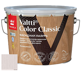 Краска Tikkurila Valtti Color Classic лазурь колеруемая для деревянного фасада цвет 5060 Lumi (Белый)