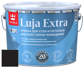 Краска Tikkurila Luja 20 Extra полуматовая краска для влажных помещений цвет RAL 8022 