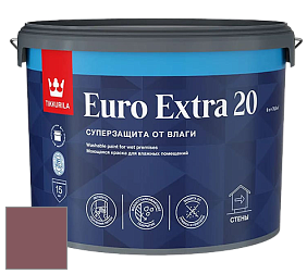 Краска Tikkurila Euro Extra 20 краска для стен и потолков цвет NCS S 5030-R10B 