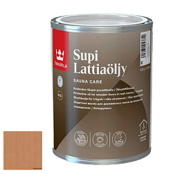 Краска Tikkurila Supi Lattiaöljy защитный состав для сауны цвет 3448 Бук
