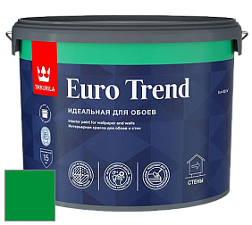 Краска Tikkurila Euro Trend краска для стен и потолков цвет RAL 6037 