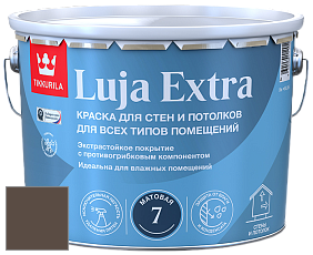 Краска Tikkurila Luja Extra 7 матовая краска для влажных помещений цвет N482 