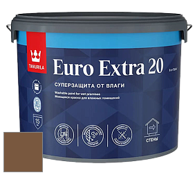 Краска Tikkurila Euro Extra 20 краска для стен и потолков цвет M463 