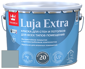 Краска Tikkurila Luja 20 Extra полуматовая краска для влажных помещений цвет V438 