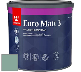 Краска Tikkurila Euro Matt 3 краска для стен и потолков цвет S374 