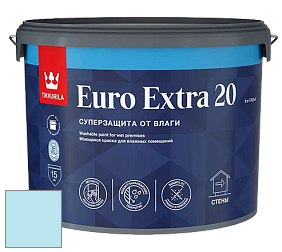 Краска Tikkurila Euro Extra 20 краска для стен и потолков цвет G360 