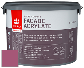 Краска Tikkurila Facade Acrylate краска внутренних и наружных работ цвет S336 