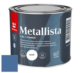Краска Tikkurila Metallista краска по металлу цвет N353 