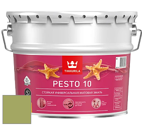 Краска Tikkurila Euro Pesto 10 эмаль цвет S387 