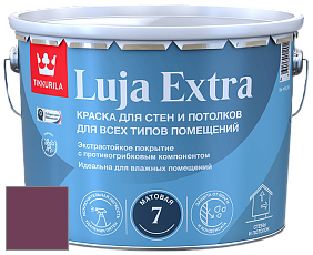 Краска Tikkurila Luja Extra 7 матовая краска для влажных помещений цвет NCS S 5040-R30B 