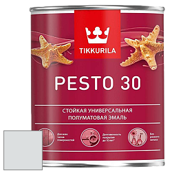 Краска Tikkurila Euro Pesto 30 эмаль цвет G500 Бунгало