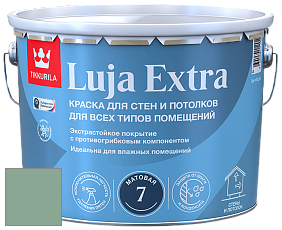 Краска Tikkurila Luja Extra 7 матовая краска для влажных помещений цвет NCS S 3020-G 