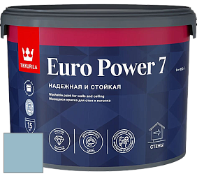 Краска Tikkurila Euro Power 7 краска для стен и потолков цвет V437 