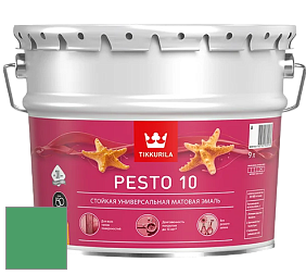 Краска Tikkurila Euro Pesto 10 эмаль цвет K375 