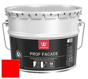 Краска Tikkurila Euro Prof Facade краска фасадная цвет RAL 3026 