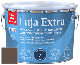 Краска Tikkurila Luja Extra 7 матовая краска для влажных помещений цвет N481 