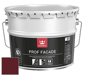Краска Tikkurila Euro Prof Facade краска фасадная цвет RAL 3005 