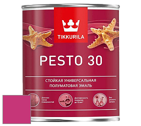 Краска Tikkurila Euro Pesto 30 эмаль цвет RAL 4010 