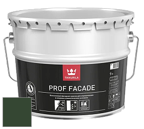 Краска Tikkurila Euro Prof Facade краска фасадная цвет RAL 6020 