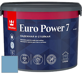 Краска Tikkurila Euro Power 7 краска для стен и потолков цвет S356 